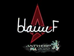 Sticker | blameF (Glitter) | Antwerp 2022