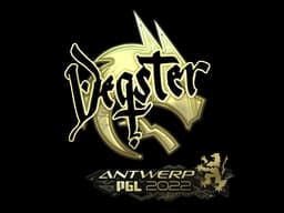 Sticker | degster (Gold) | Antwerp 2022