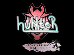 Sticker | huNter (Holo) | Antwerp 2022