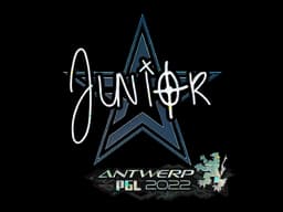 Sticker | junior (Glitter) | Antwerp 2022