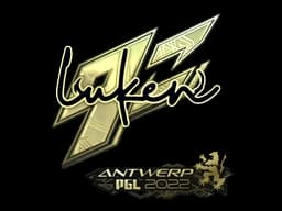 Sticker | luken (Gold) | Antwerp 2022