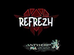 Sticker | refrezh (Glitter) | Antwerp 2022