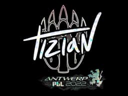 Sticker | tiziaN (Glitter) | Antwerp 2022