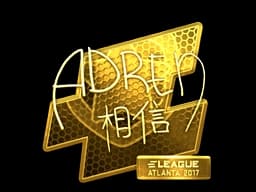 Sticker | AdreN (Gold) | Atlanta 2017