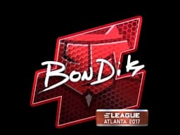 Sticker | bondik (Foil) | Atlanta 2017