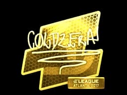 Sticker | coldzera (Gold) | Atlanta 2017