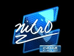 Sticker | nitr0 (Foil) | Atlanta 2017