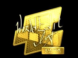 Sticker | WorldEdit (Gold) | Atlanta 2017