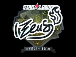 Sticker | Zeus (Foil) | Berlin 2019