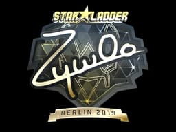 Sticker | ZywOo (Gold) | Berlin 2019