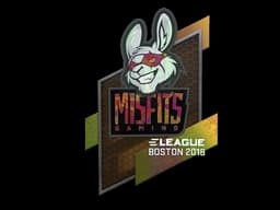 Sticker | Misfits Gaming (Holo) | Boston 2018