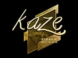 Sticker | Kaze (Gold) | Boston 2018