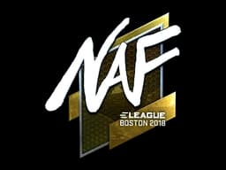 Sticker | NAF (Foil) | Boston 2018