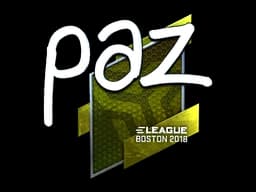 Sticker | paz (Foil) | Boston 2018