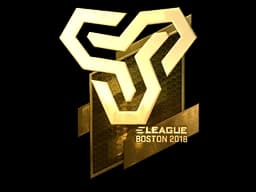 Sticker | Space Soldiers (Gold) | Boston 2018