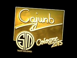 Sticker | cajunb (Gold) | Cologne 2015