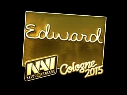 Sticker | Edward (Gold) | Cologne 2015