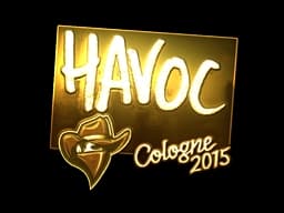 Sticker | Havoc (Gold) | Cologne 2015