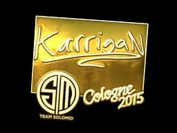 Sticker | karrigan (Gold) | Cologne 2015