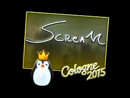 Sticker | ScreaM (Foil) | Cologne 2015