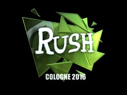 Sticker | RUSH (Foil) | Cologne 2016