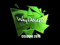 Sticker | wayLander (Foil) | Cologne 2016