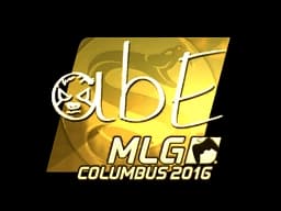 Sticker | abE (Gold) | MLG Columbus 2016