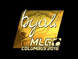 Sticker | byali (Gold) | MLG Columbus 2016