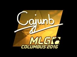 Sticker | cajunb (Gold) | MLG Columbus 2016