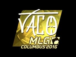 Sticker | TACO (Gold) | MLG Columbus 2016