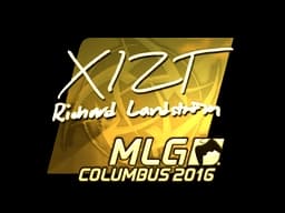 Sticker | Xizt (Gold) | MLG Columbus 2016