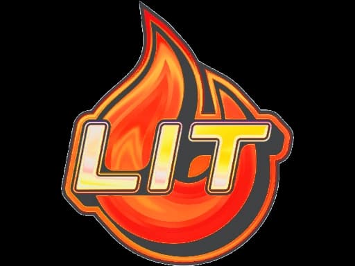 Sticker | Lit (Holo)