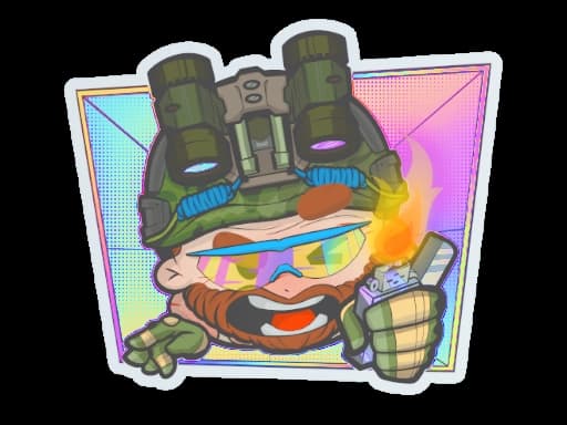 Sticker | Try Hard (Holo)