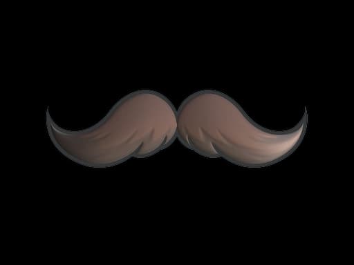 Sticker | Mustachio (Foil)