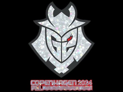 Sticker | G2 Esports (Glitter) | Copenhagen 2024