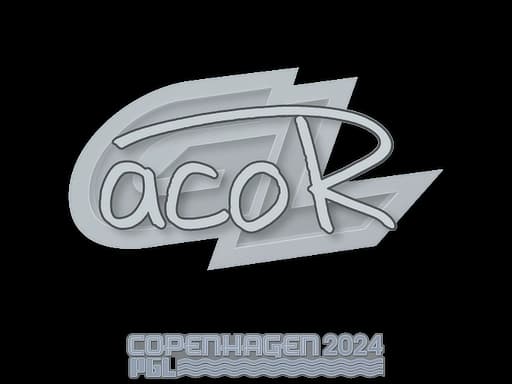 Sticker | acoR | Copenhagen 2024