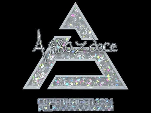 Sticker | arrozdoce (Glitter) | Copenhagen 2024