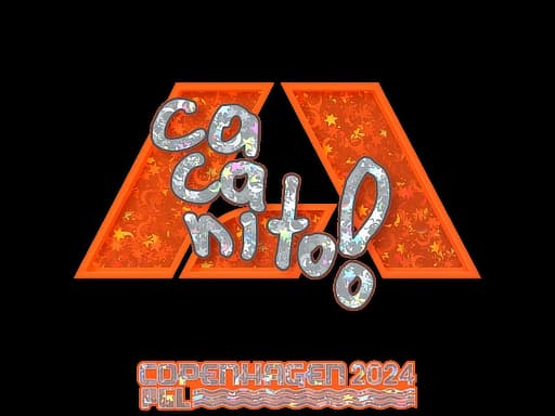 Sticker | CacaNito (Glitter) | Copenhagen 2024