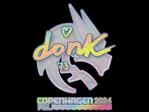 Sticker | donk (Holo) | Copenhagen 2024