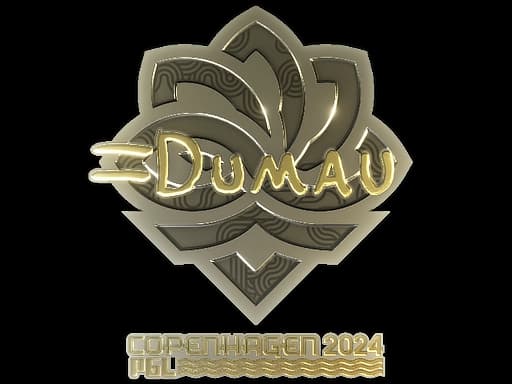 Sticker | dumau (Gold) | Copenhagen 2024