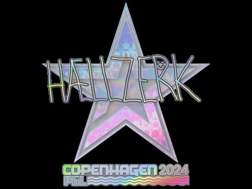 Sticker | hallzerk (Holo) | Copenhagen 2024