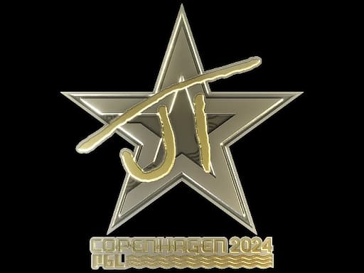 Sticker | JT (Gold) | Copenhagen 2024