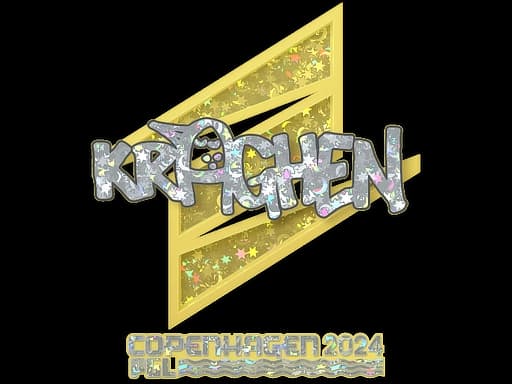 Sticker | kraghen (Glitter) | Copenhagen 2024