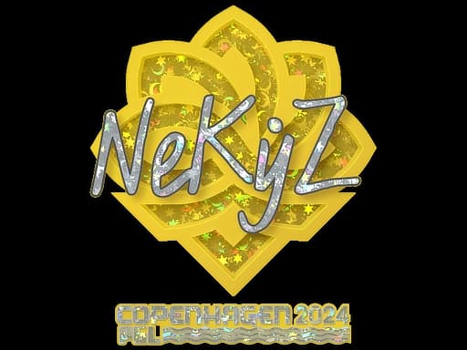 Sticker | NEKiZ (Glitter) | Copenhagen 2024