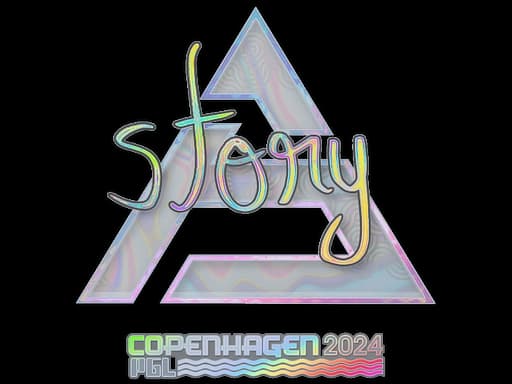 Sticker | story (Holo) | Copenhagen 2024