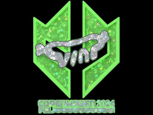 Sticker | VINI (Glitter) | Copenhagen 2024