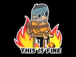 Sticker | This Is Fine (H)