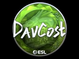 Sticker | DavCost (Foil) | Katowice 2019