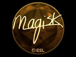 Sticker | Magisk (Gold) | Katowice 2019