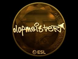 Sticker | olofmeister (Gold) | Katowice 2019